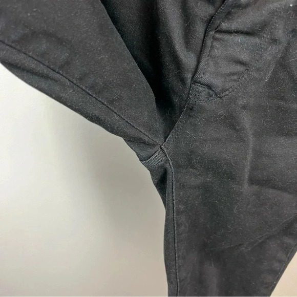 Blanqi Denim Maternity Skinny Jeans 0 Belly Support Distressed Black Full Panel - Picture 9 of 12